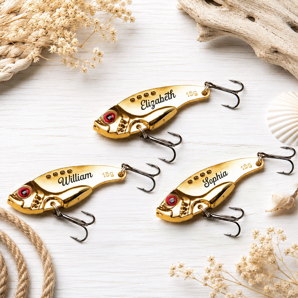 We Hooked The Best Dad - Personalized Custom Fishing Lure - Image 4