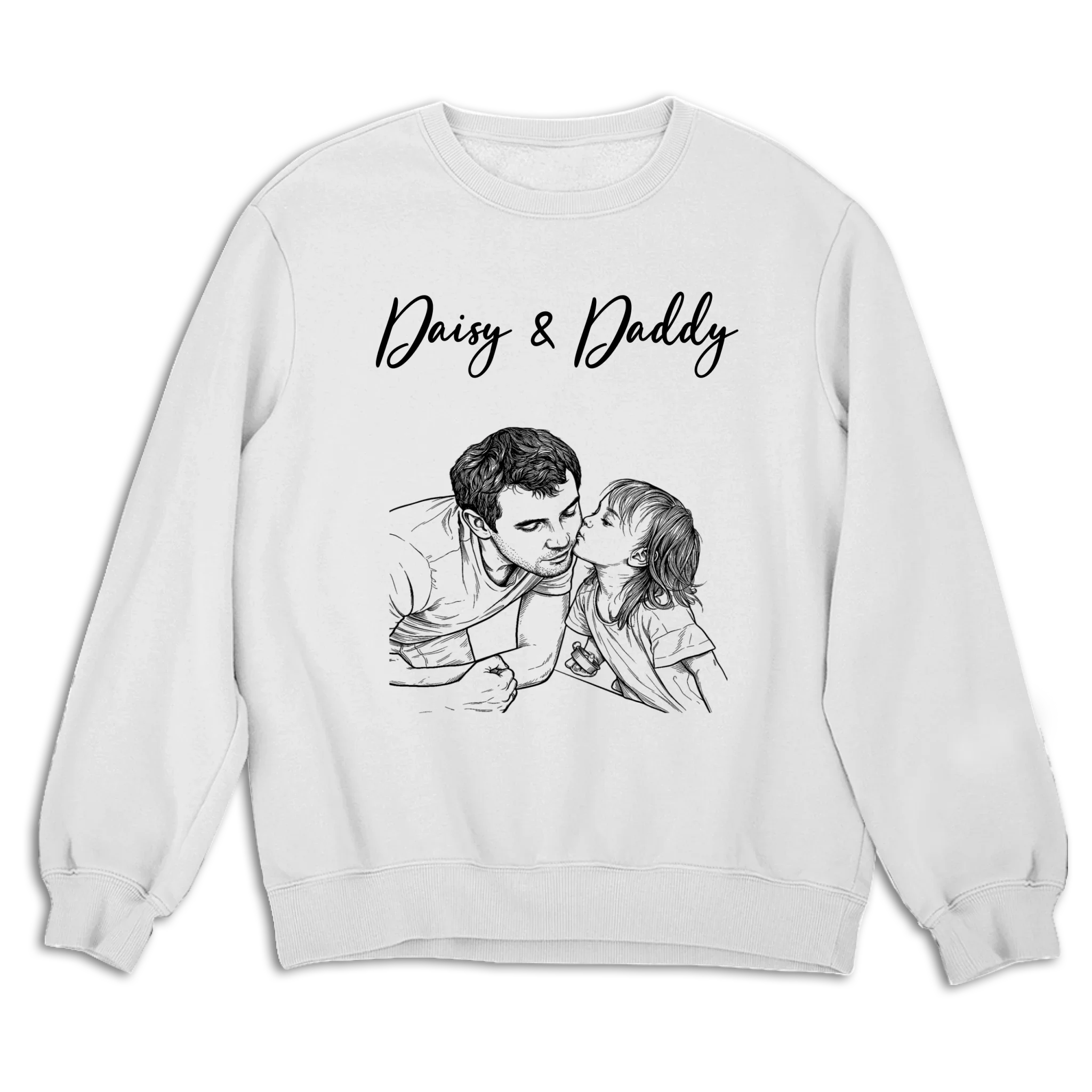 We Love You Photo Sketch - Personalized Custom Shirt - Image 14