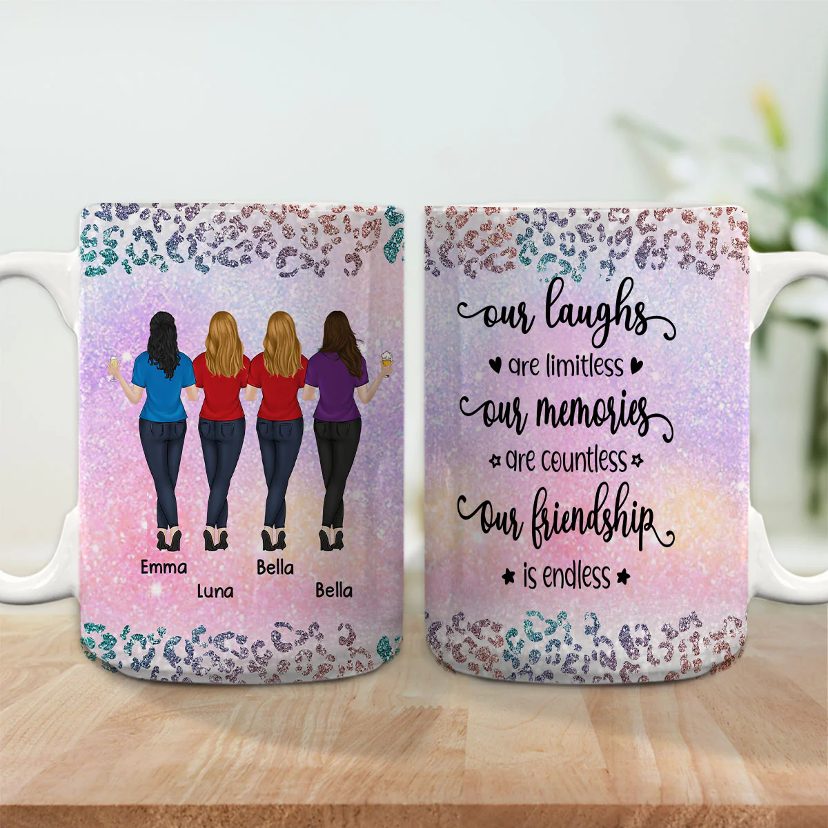 We Will Be Friends Until We Are Old - Personalized Custom Coffee Mug - Image 3