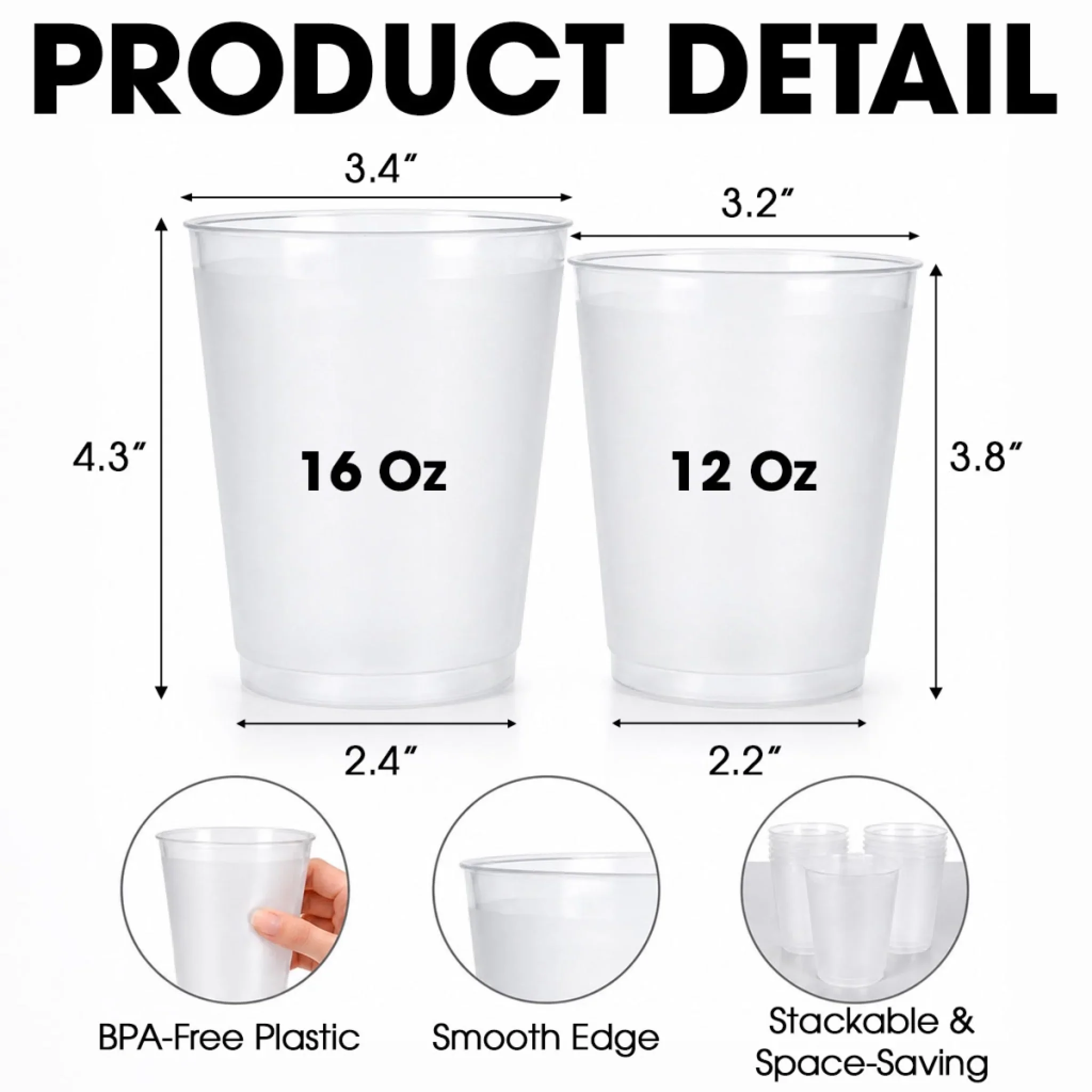 Wedding Venue Illustration - Personalized Custom Frosted Cup - Image 7