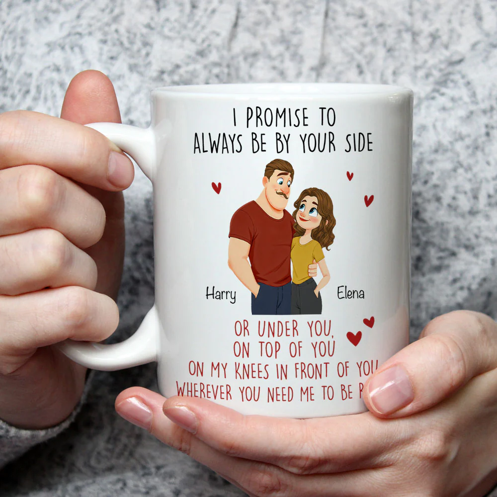 Whenever You Need Me - Personalized Custom Coffee Mug - Image 2