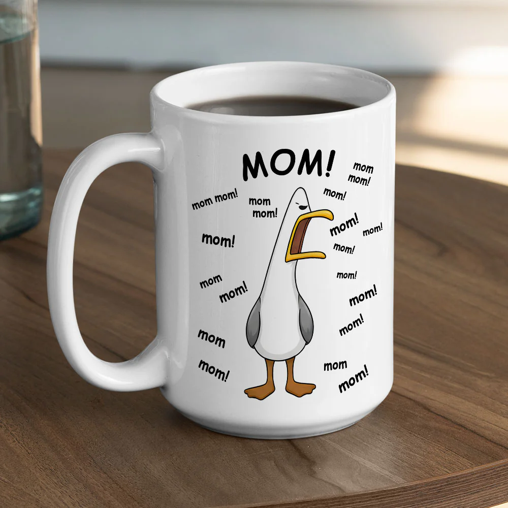 Where Are You Mom - Personalized Custom Coffee Mug - Image 5