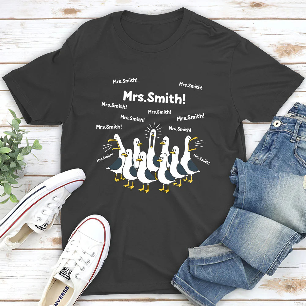 Where Is Mrs - Personalized Custom Shirt - Image 2