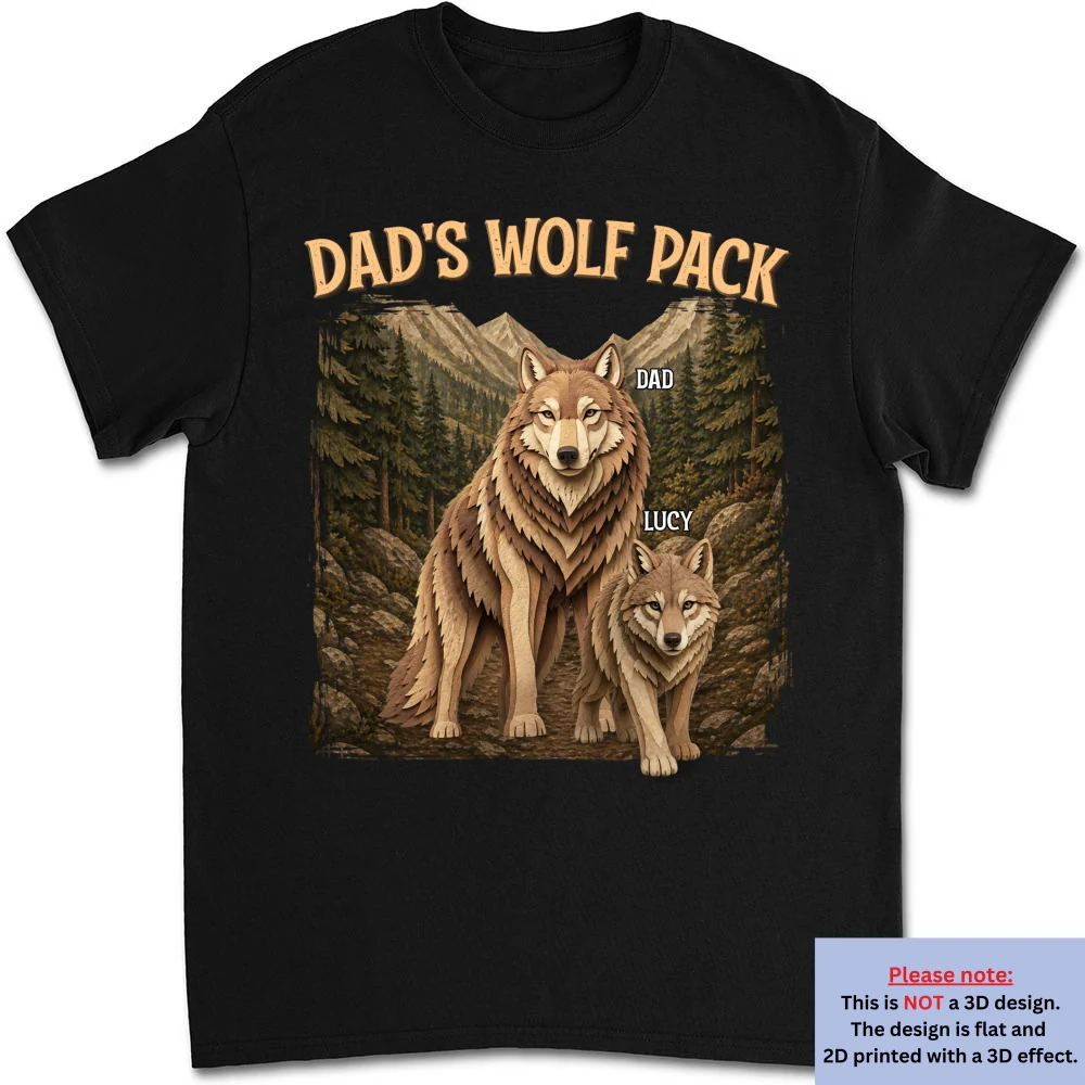 Wolf Pack Adventures - Personalized Custom Shirt - Image 6