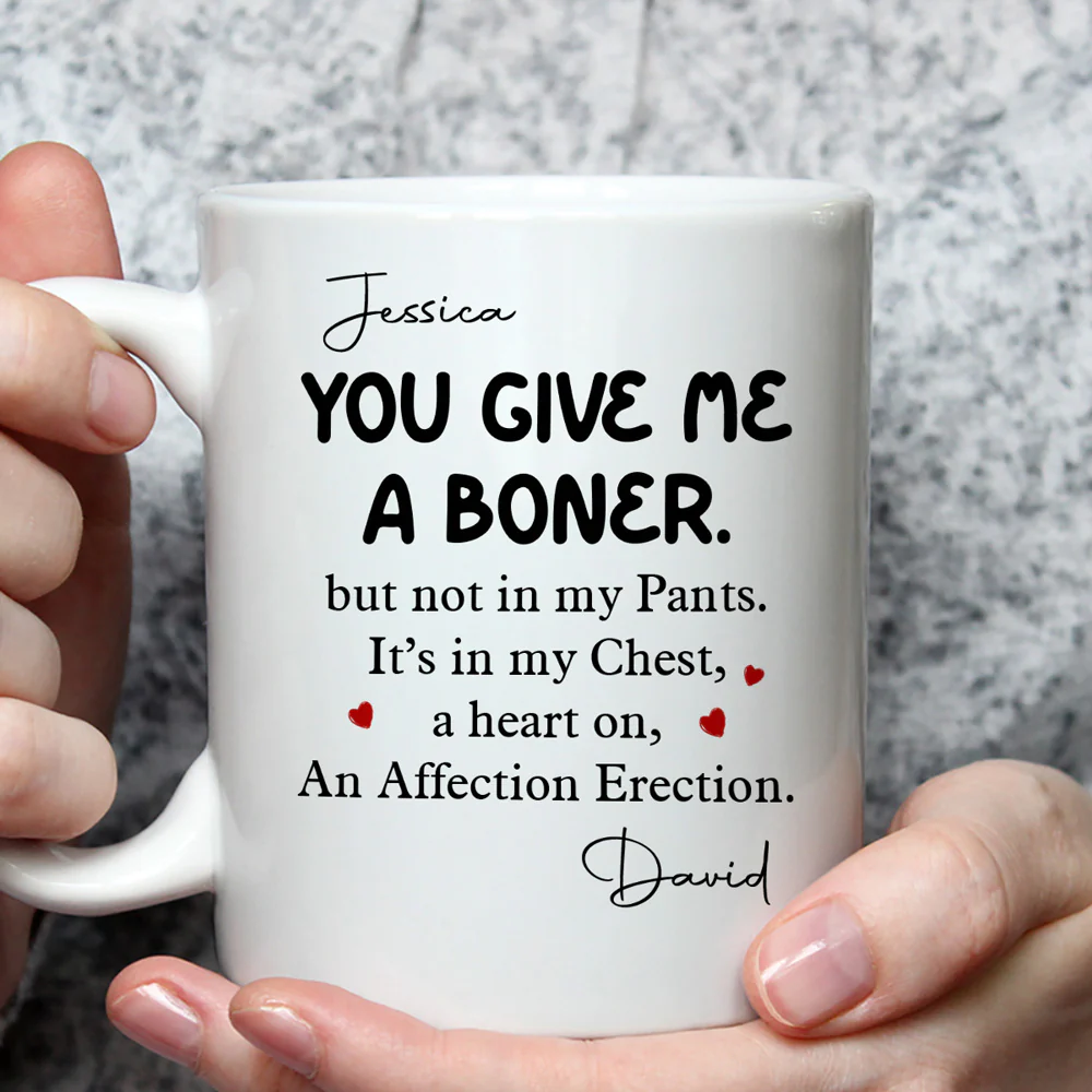 You Activate My Whole Heart - Personalized Custom Coffee Mug - Image 2