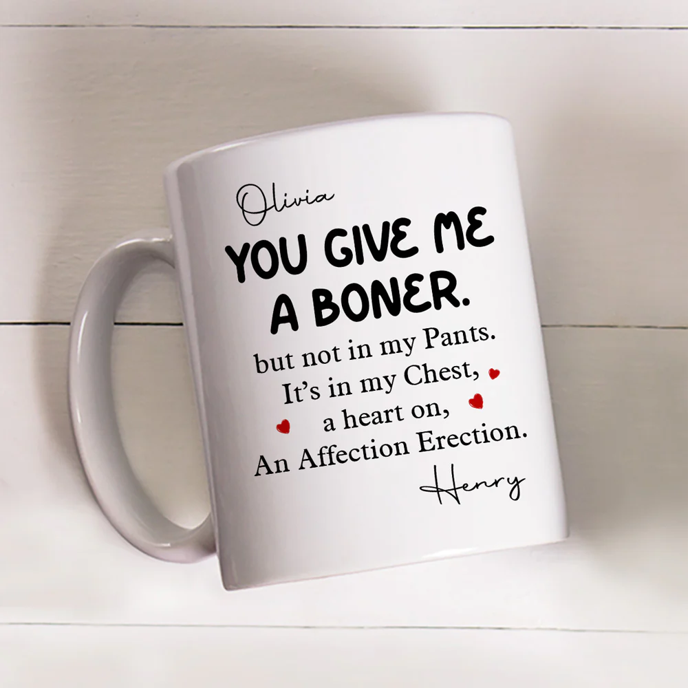 You Activate My Whole Heart - Personalized Custom Coffee Mug - Image 4