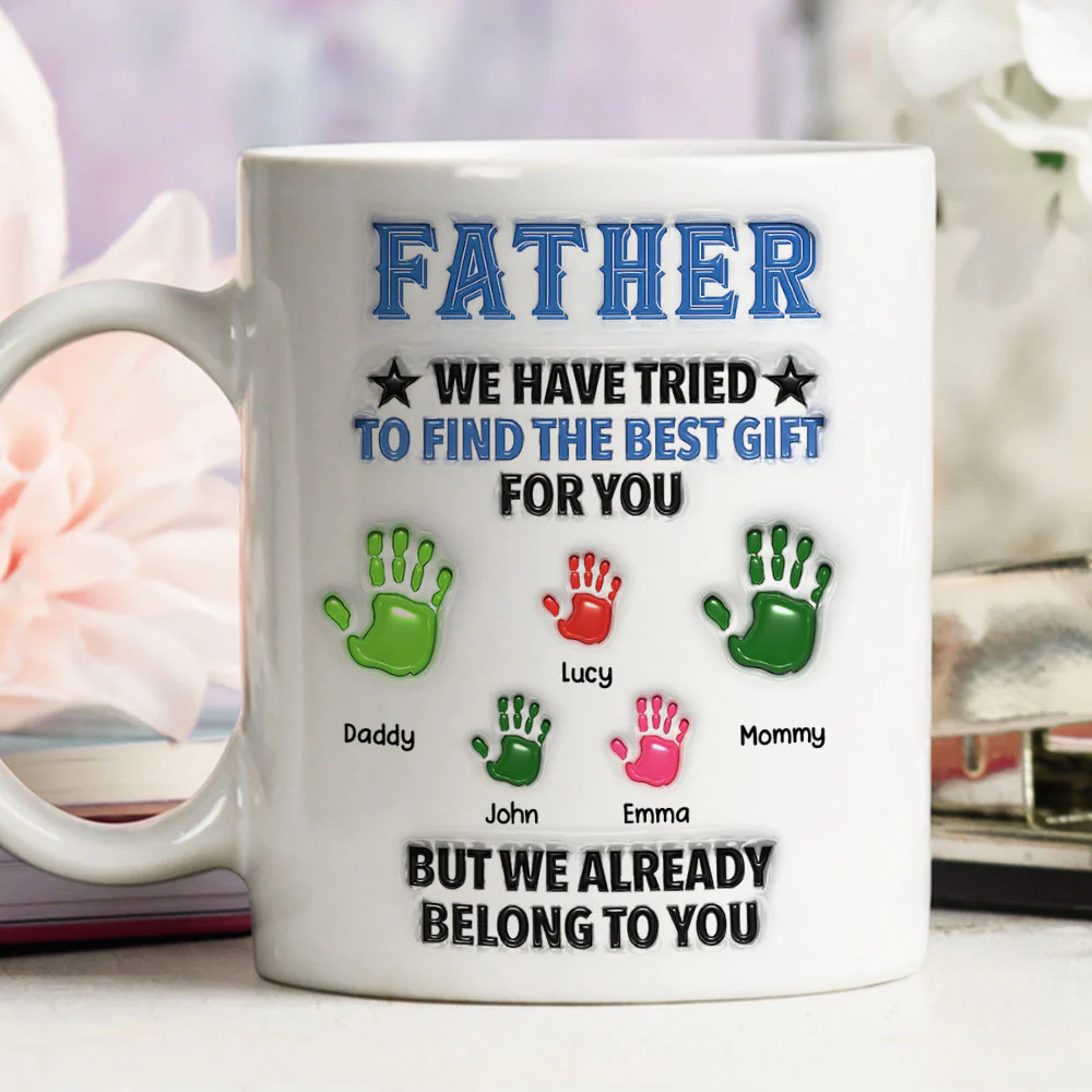 You Already Won The Best Gift - Personalized Custom 3D Inflated Effect Mug - Image 3