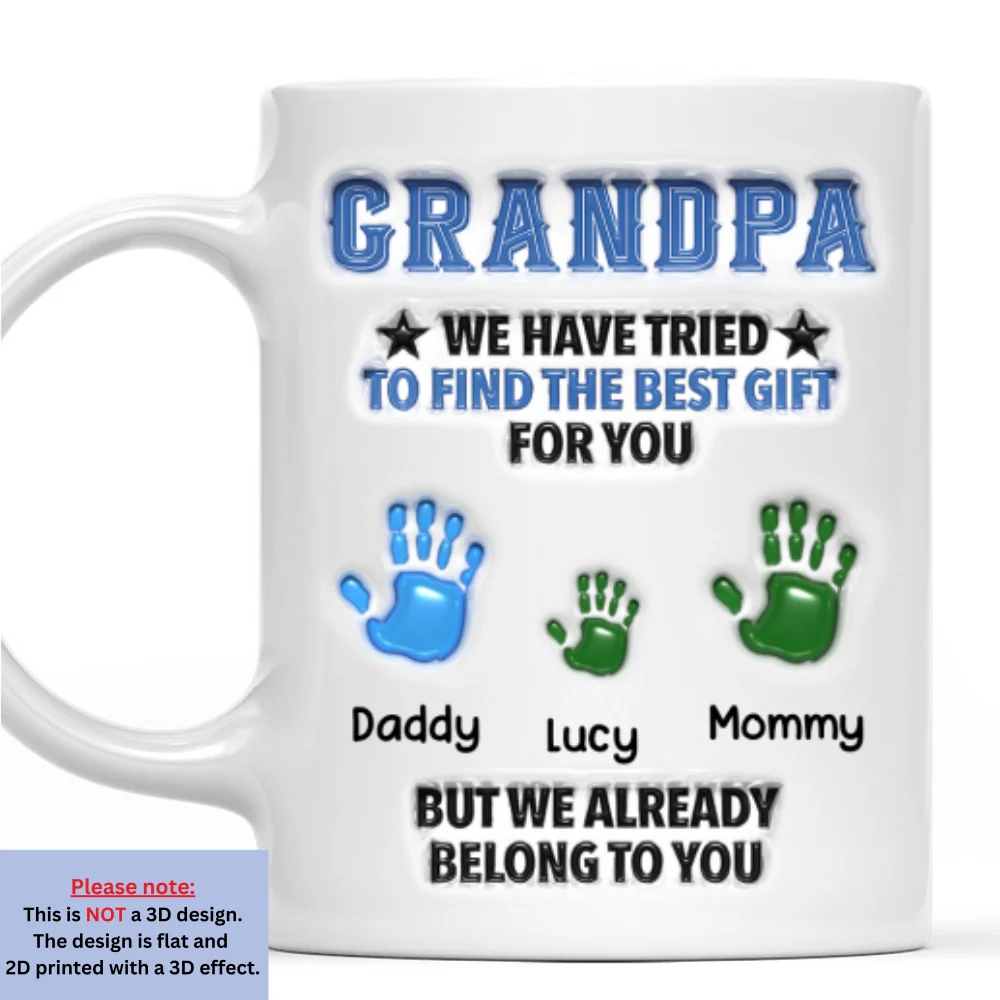 You Already Won The Best Gift - Personalized Custom 3D Inflated Effect Mug - Image 8