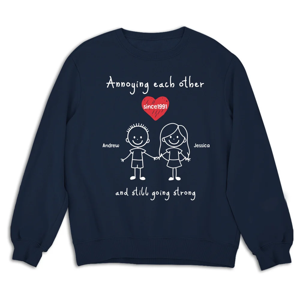 You And Me Annoying Each Other - Personalized Custom Shirt - Image 15