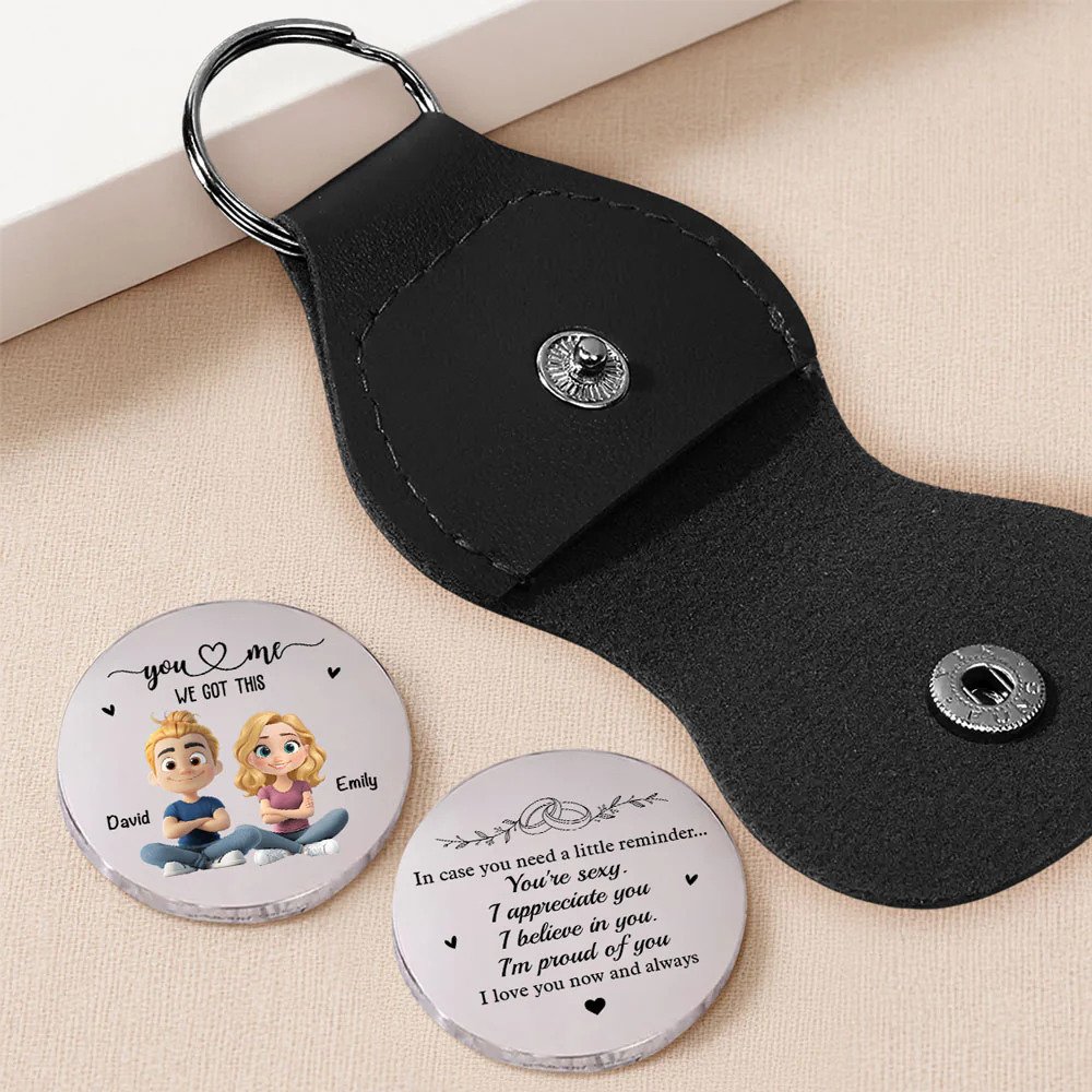 You And Me Together We Got This - Personalized Custom Pocket Hug - Image 2