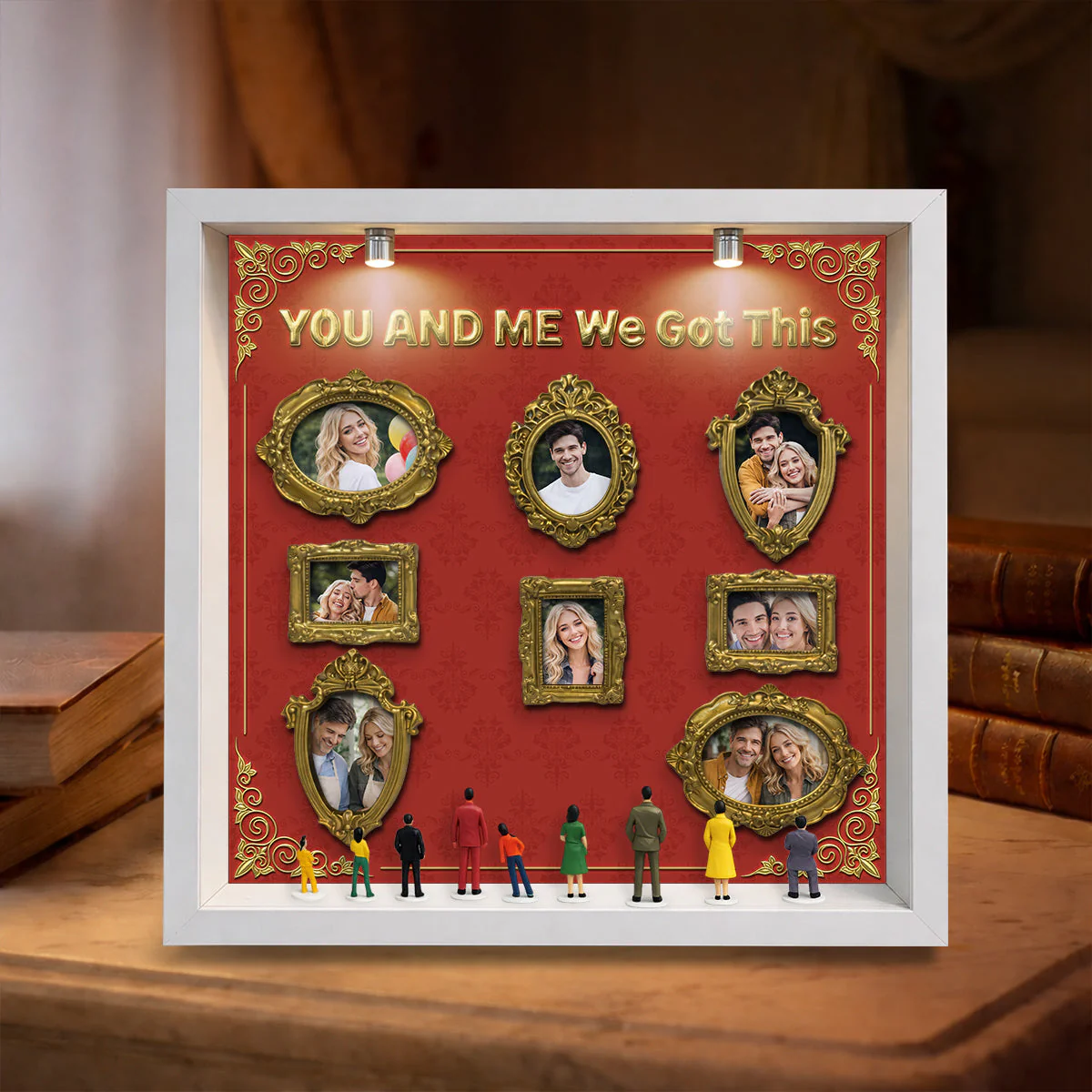 You And Me We Got This - Personalized Custom Museum Frame