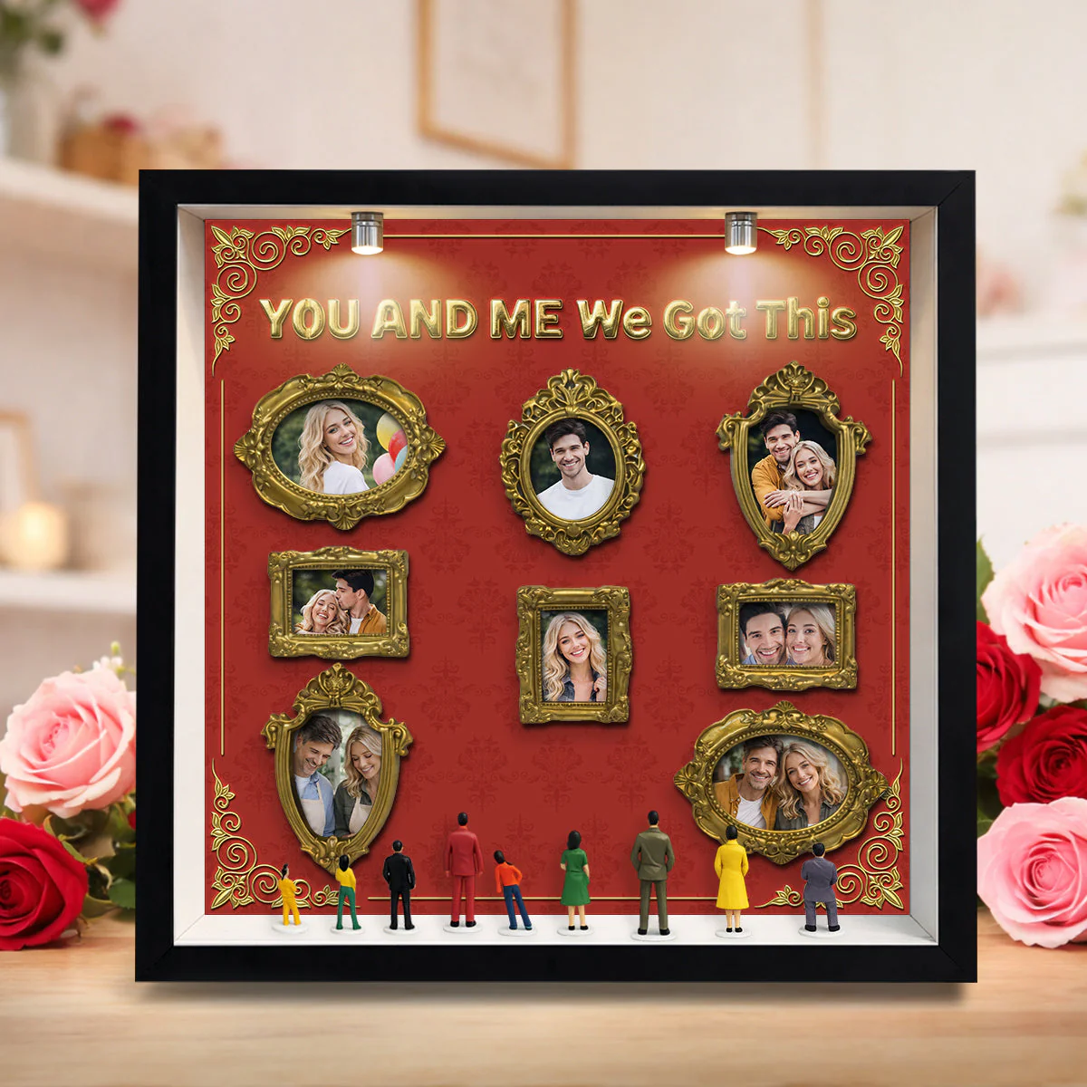 You And Me We Got This - Personalized Custom Museum Frame - Image 2