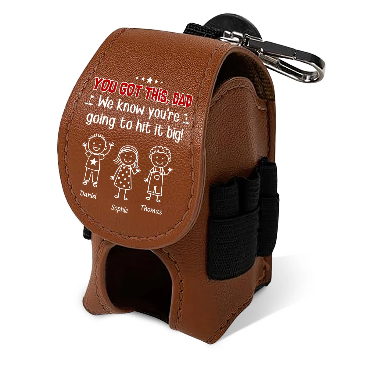 You Are Going To Hit It Big - Personalized Custom Golf Ball Bag