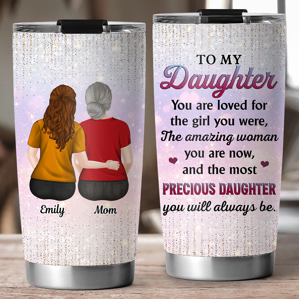 You Are Loved For - Personalized Custom Tumbler - Image 2