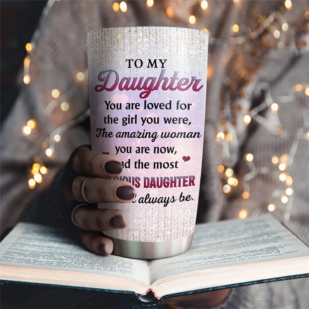 You Are Loved For - Personalized Custom Tumbler - Image 3