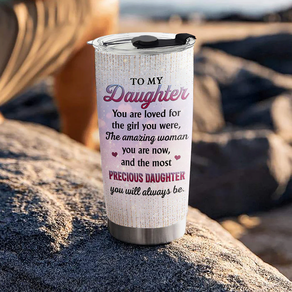You Are Loved For - Personalized Custom Tumbler - Image 5