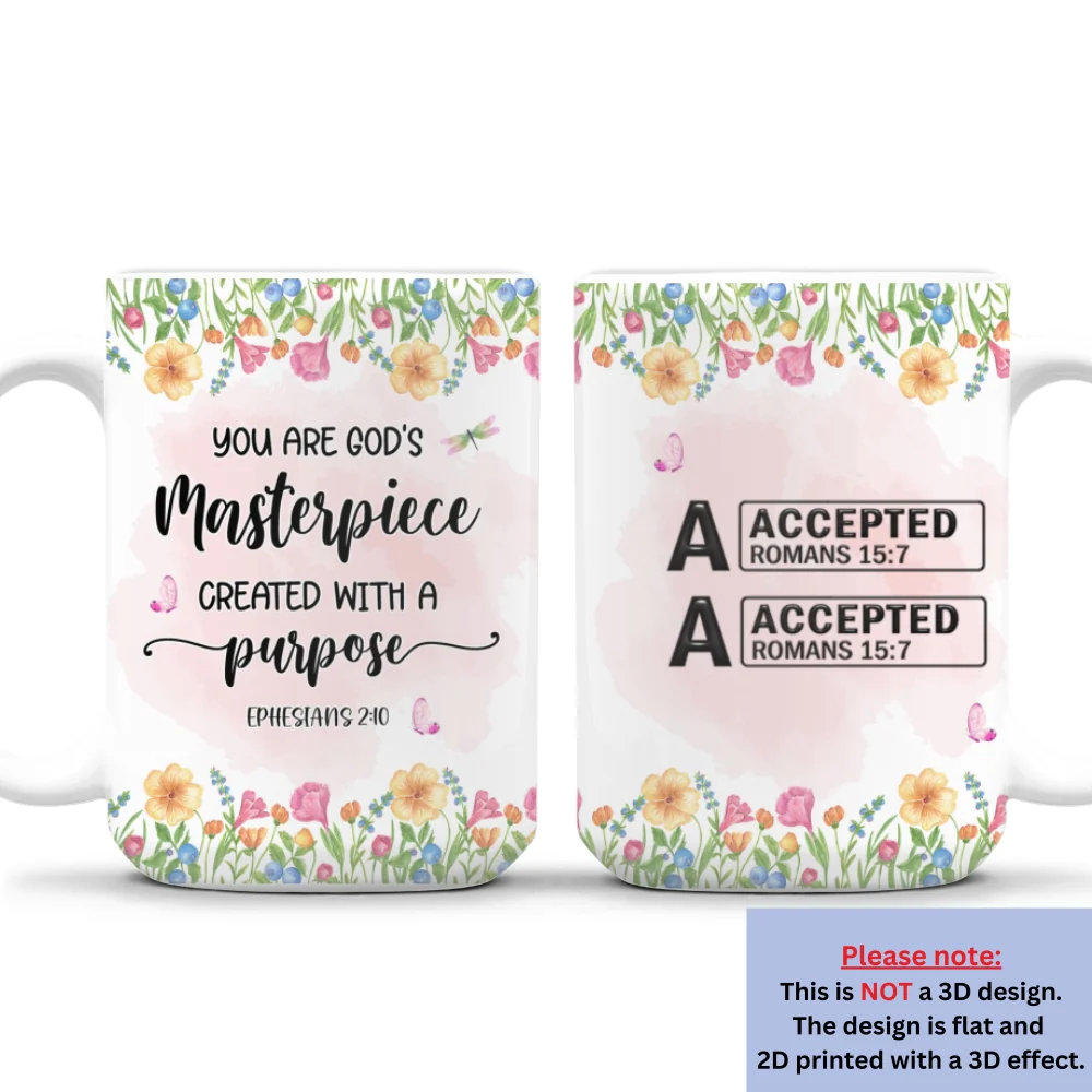 You Are Masterpiece - Personalized Custom Coffee Mug - Image 9