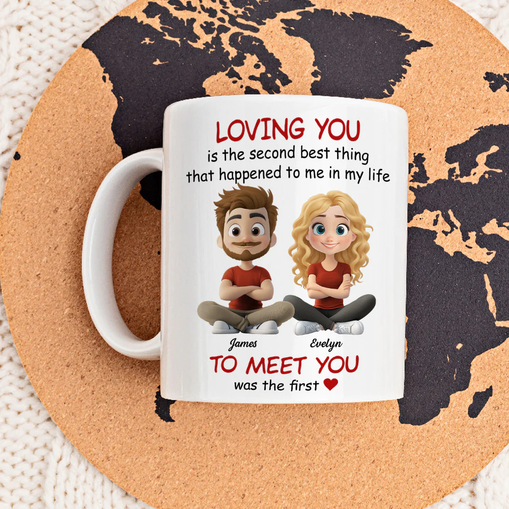 You Are My Best Thing - Personalized Custom Coffee Mug - Image 3