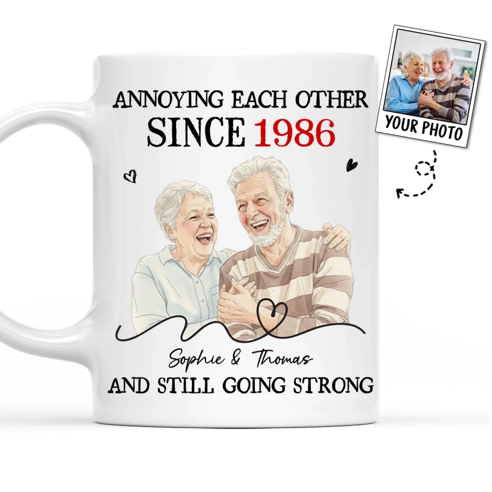 You Are My Destiny - Personalized Custom Coffee Mug