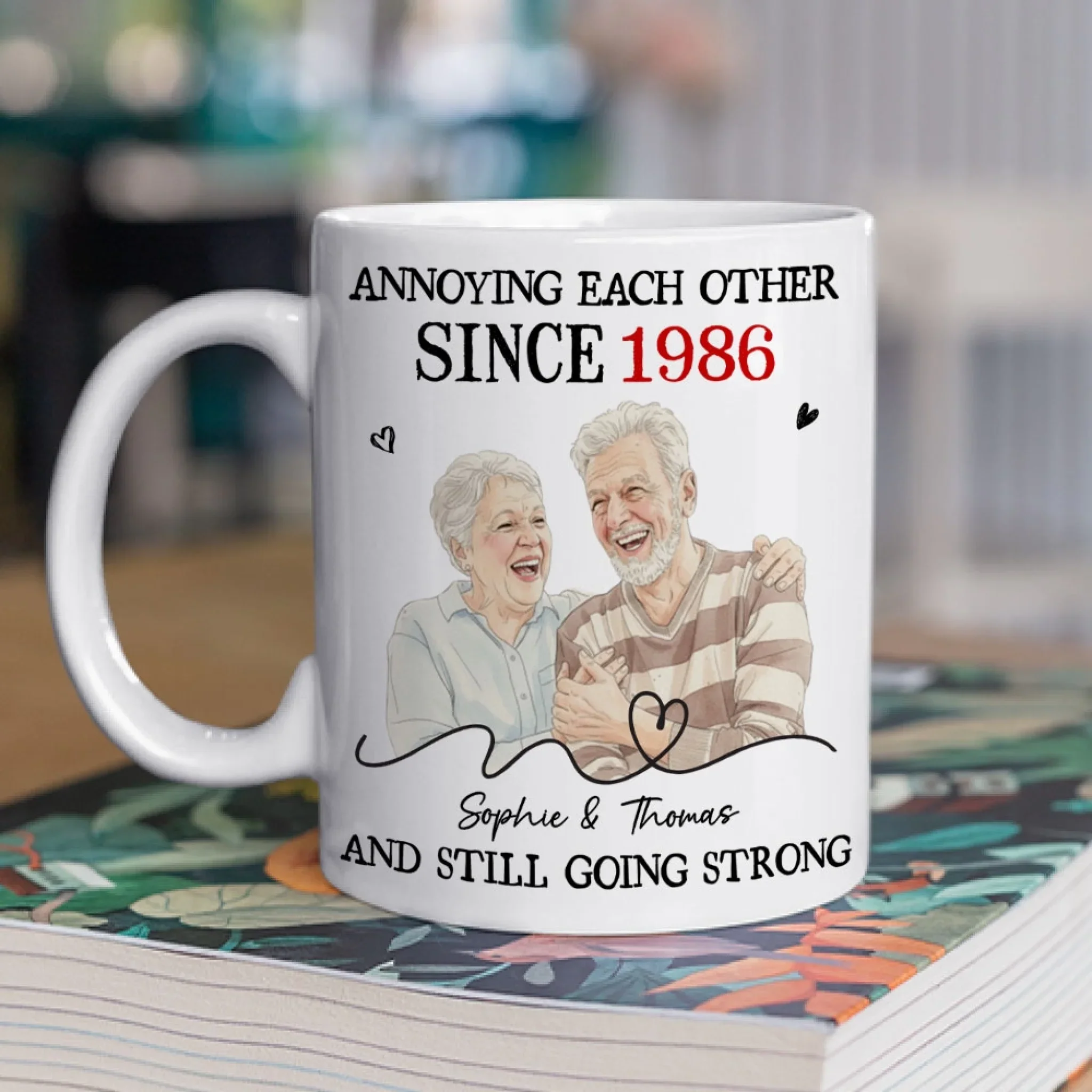 You Are My Destiny - Personalized Custom Coffee Mug - Image 5