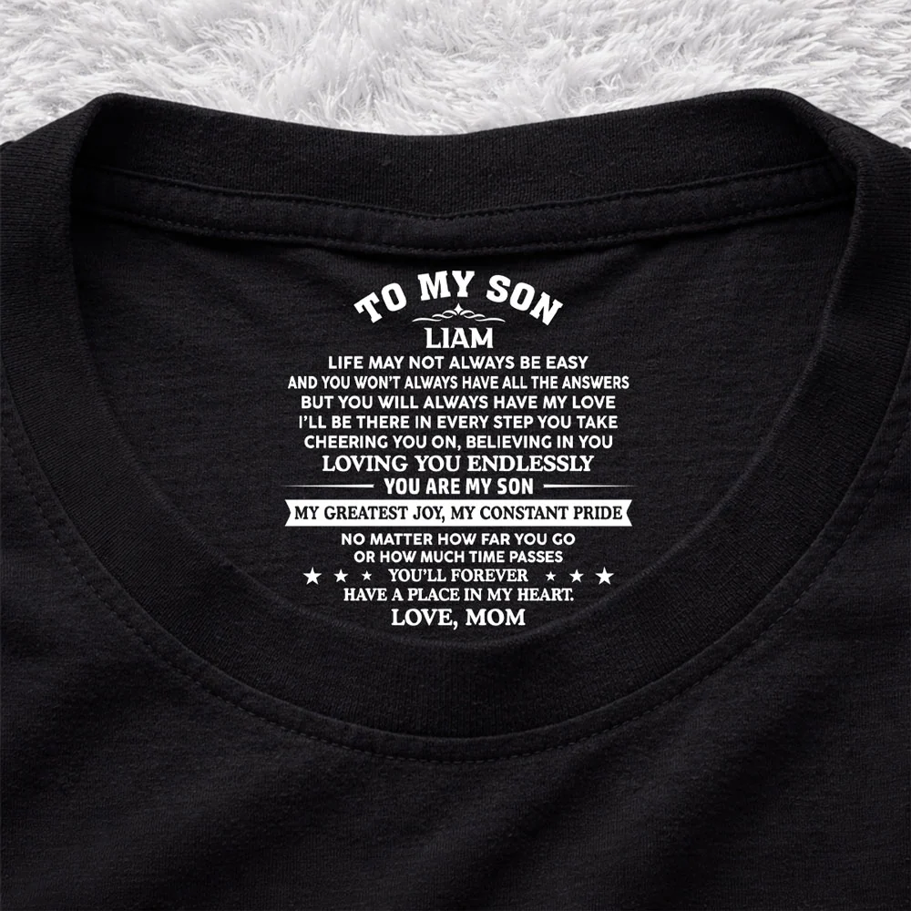 You Are My Pride - Personalized Custom Inside Neck Print T-Shirt