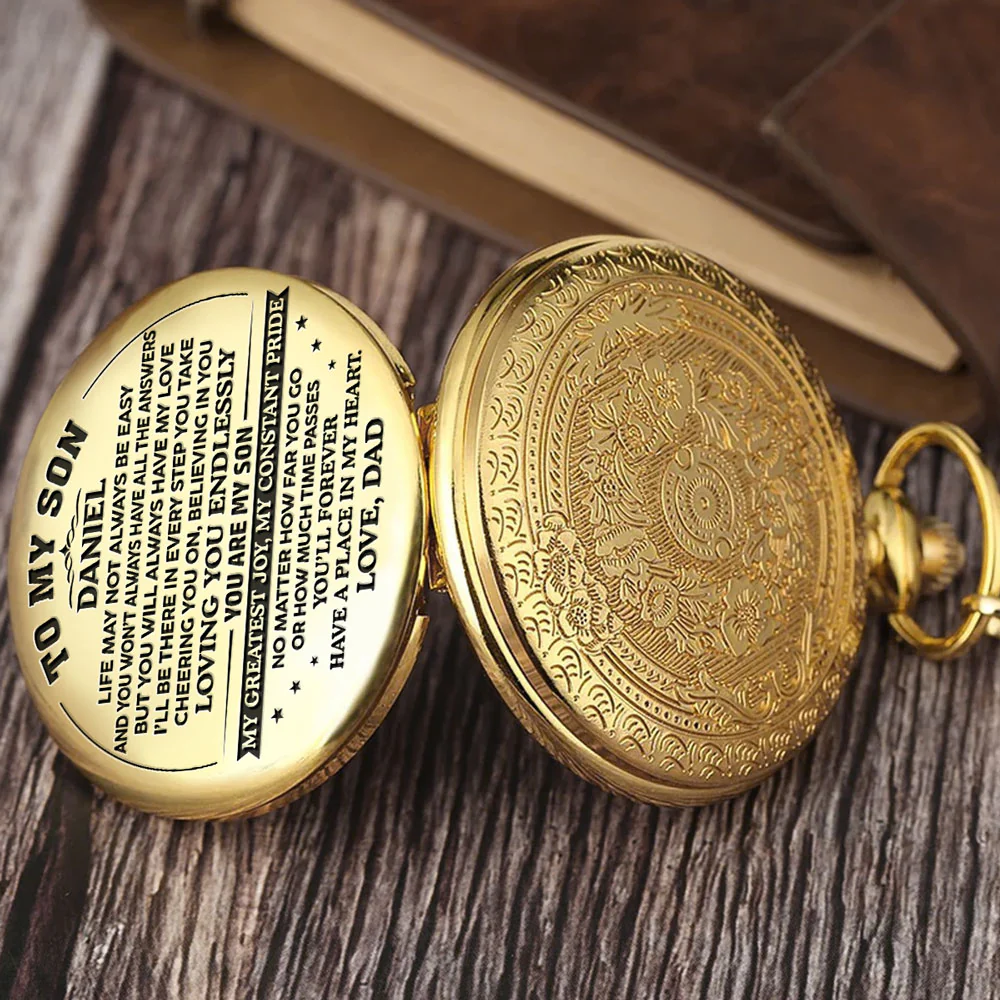 You Are My Pride - Personalized Custom Pocket Watch - Image 2