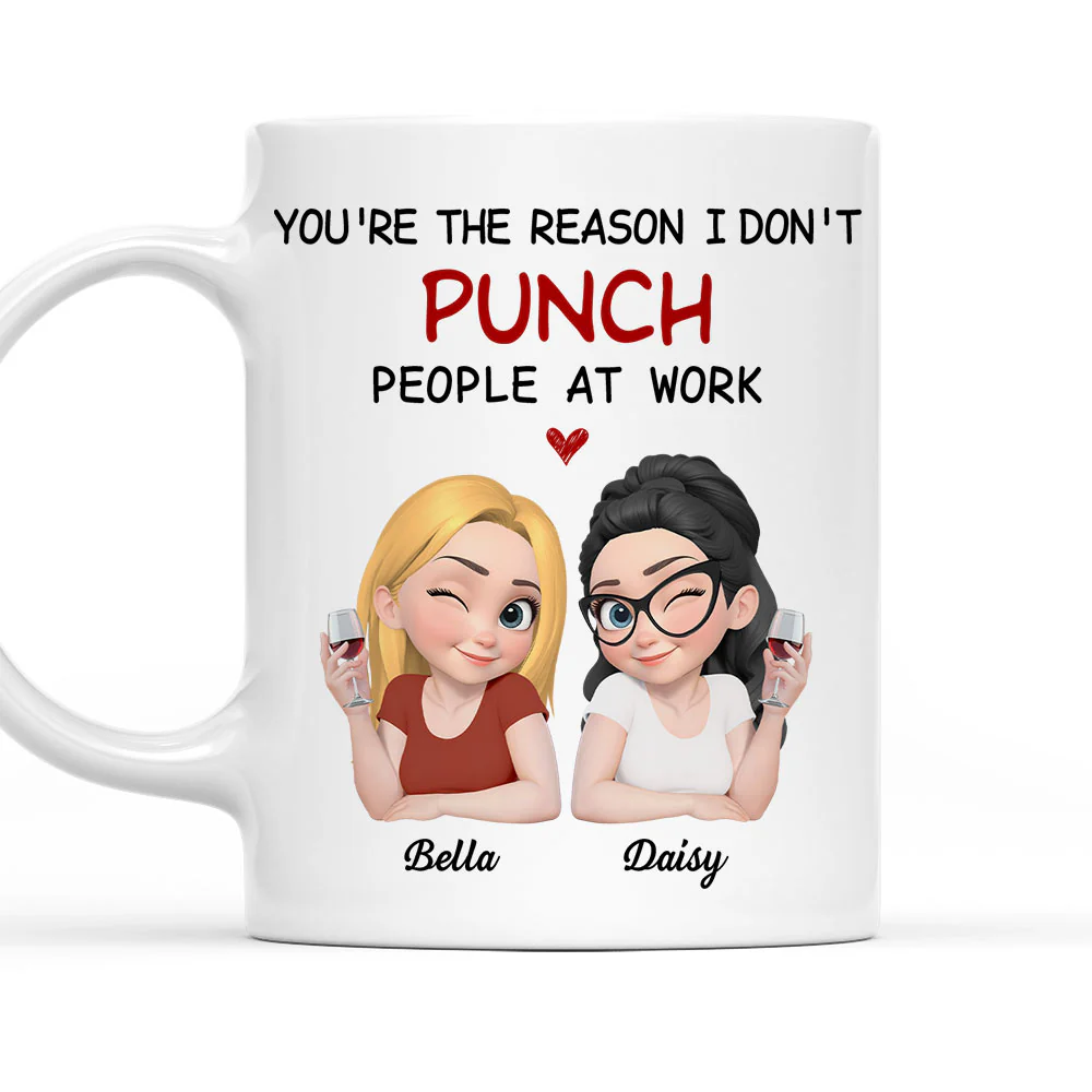 You Are My Reason - Personalized Custom Coffee Mug
