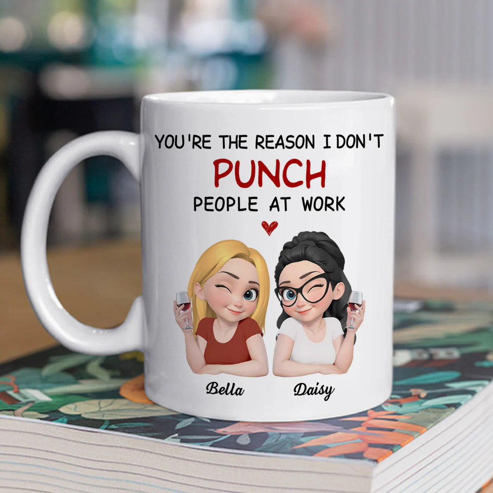 You Are My Reason - Personalized Custom Coffee Mug - Image 2