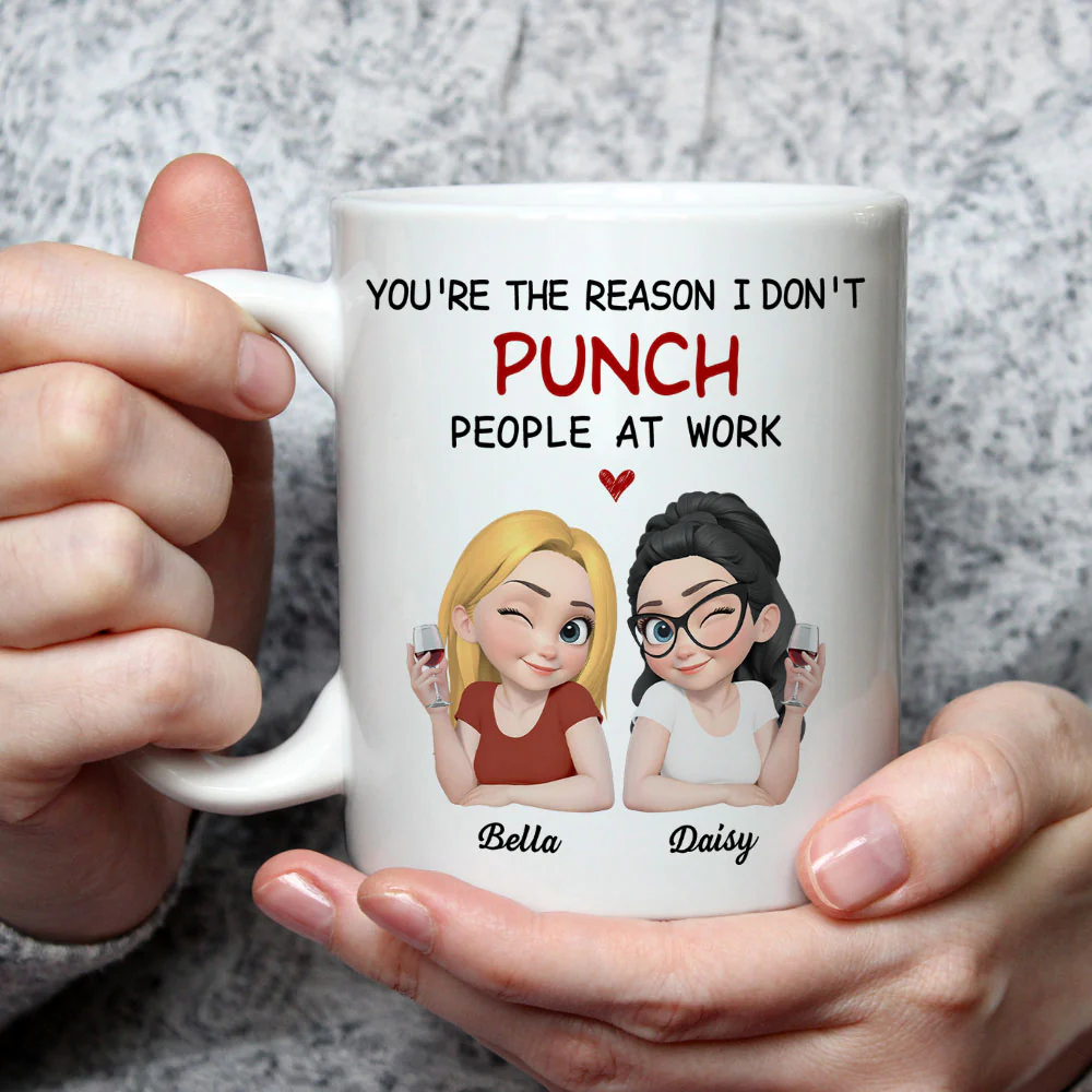 You Are My Reason - Personalized Custom Coffee Mug - Image 3
