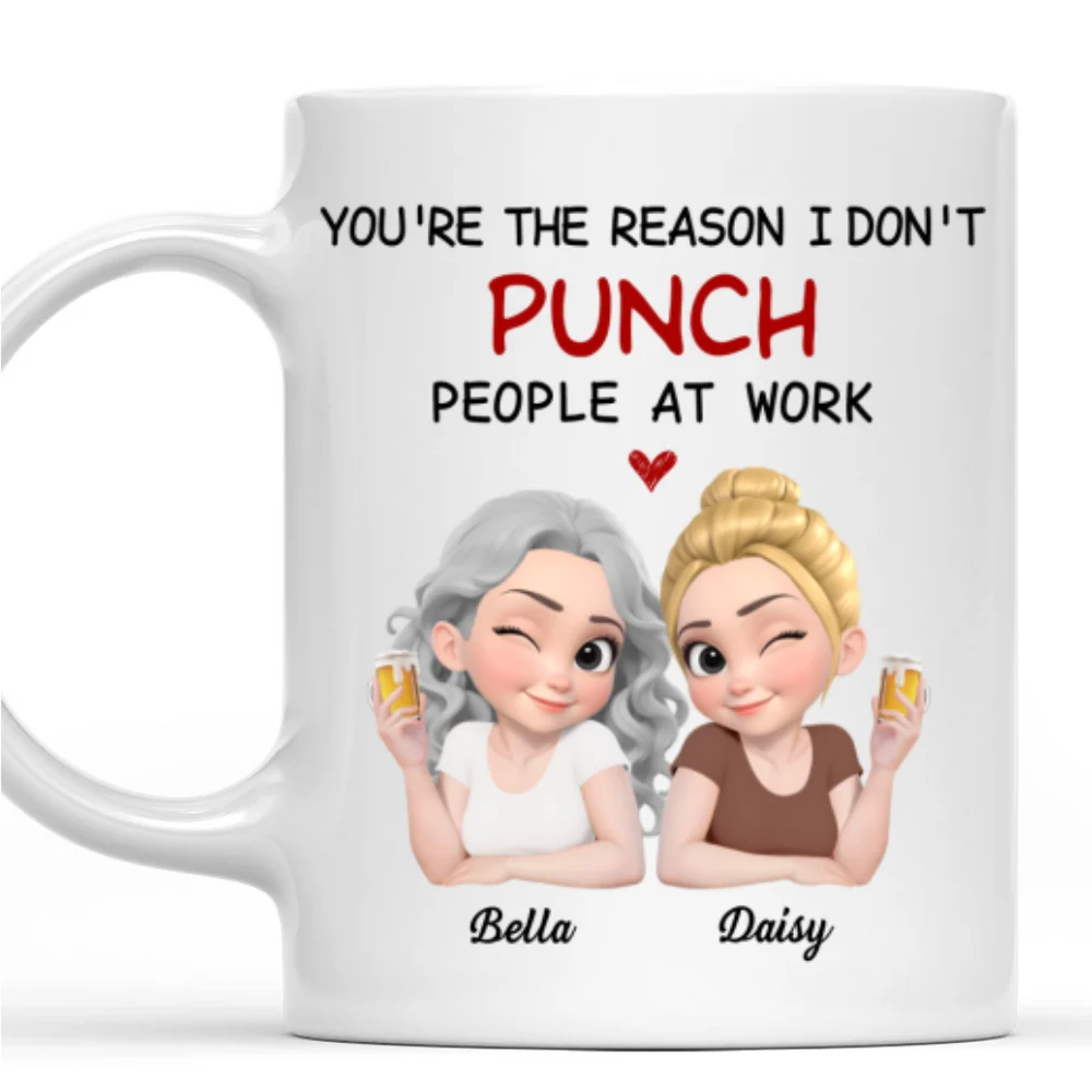 You Are My Reason - Personalized Custom Coffee Mug - Image 7