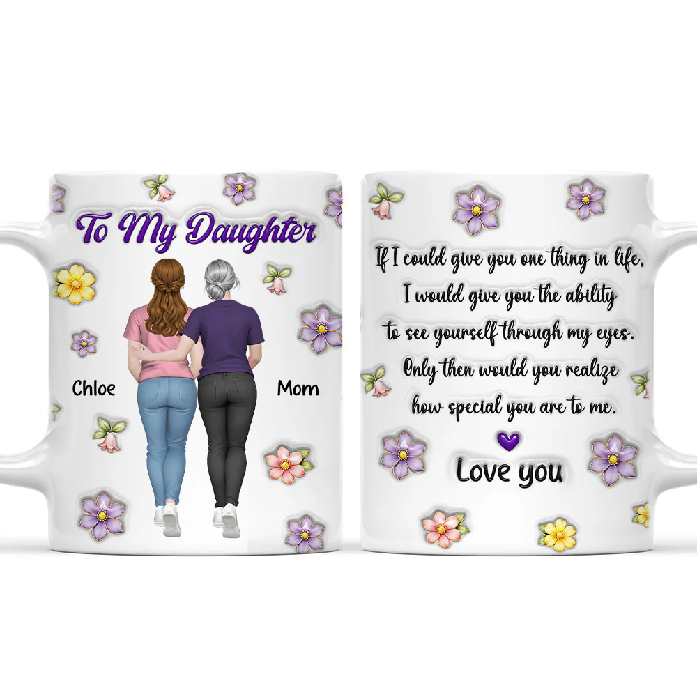 You Are Really Special To Me - Personalized Custom Mug - Image 2