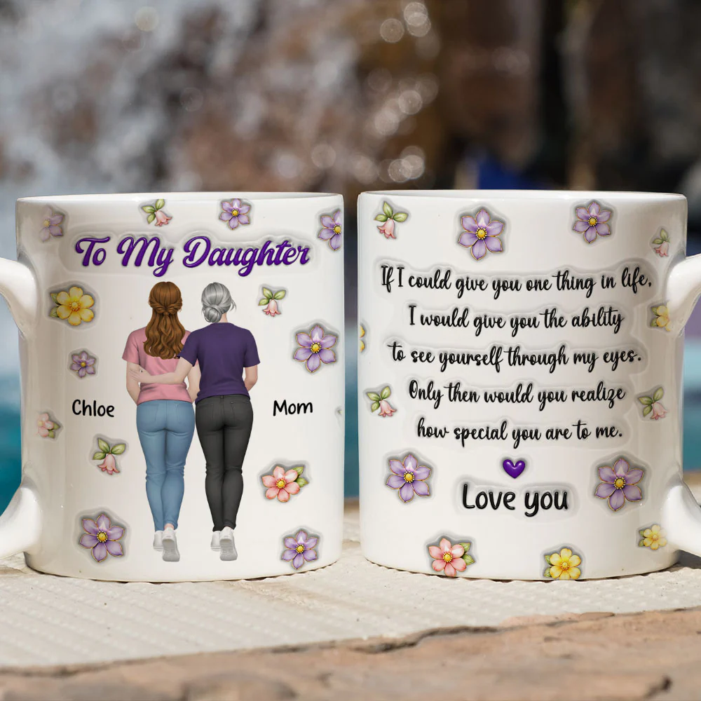 You Are Really Special To Me - Personalized Custom Mug - Image 4