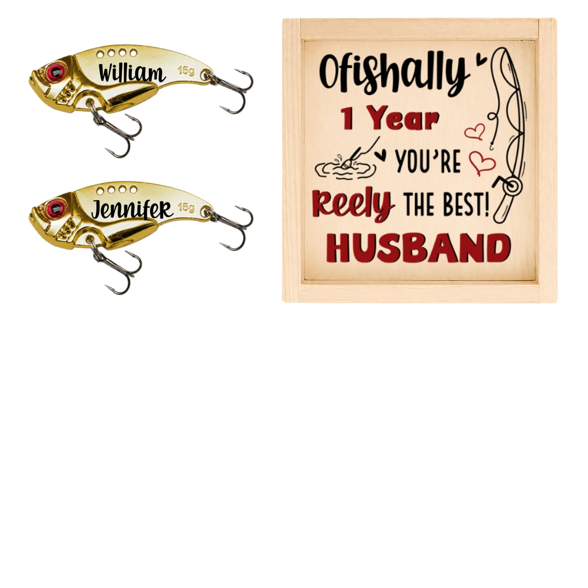 You Are Reely The Best - Personalized Custom Fishing Lure - Image 7