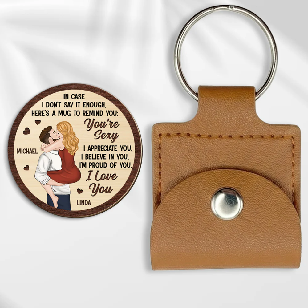 You Are Sexy I Appreciate You - Personalized Custom Wooden Pocket Hug
