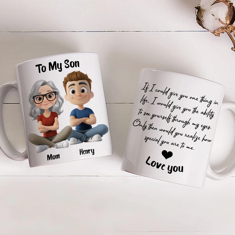 You Are Special - Personalized Custom Coffee Mug - Image 3