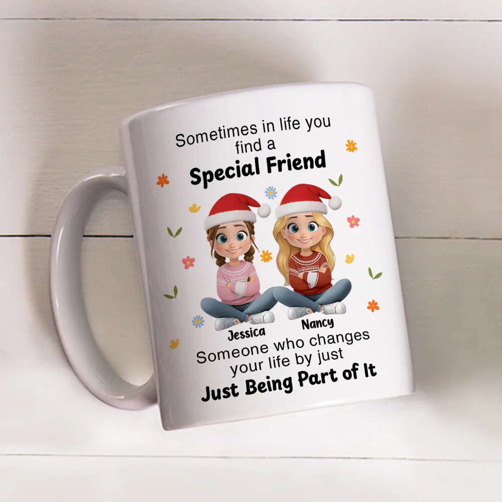 You Change My Life - Personalized Custom Coffee Mug - Image 6