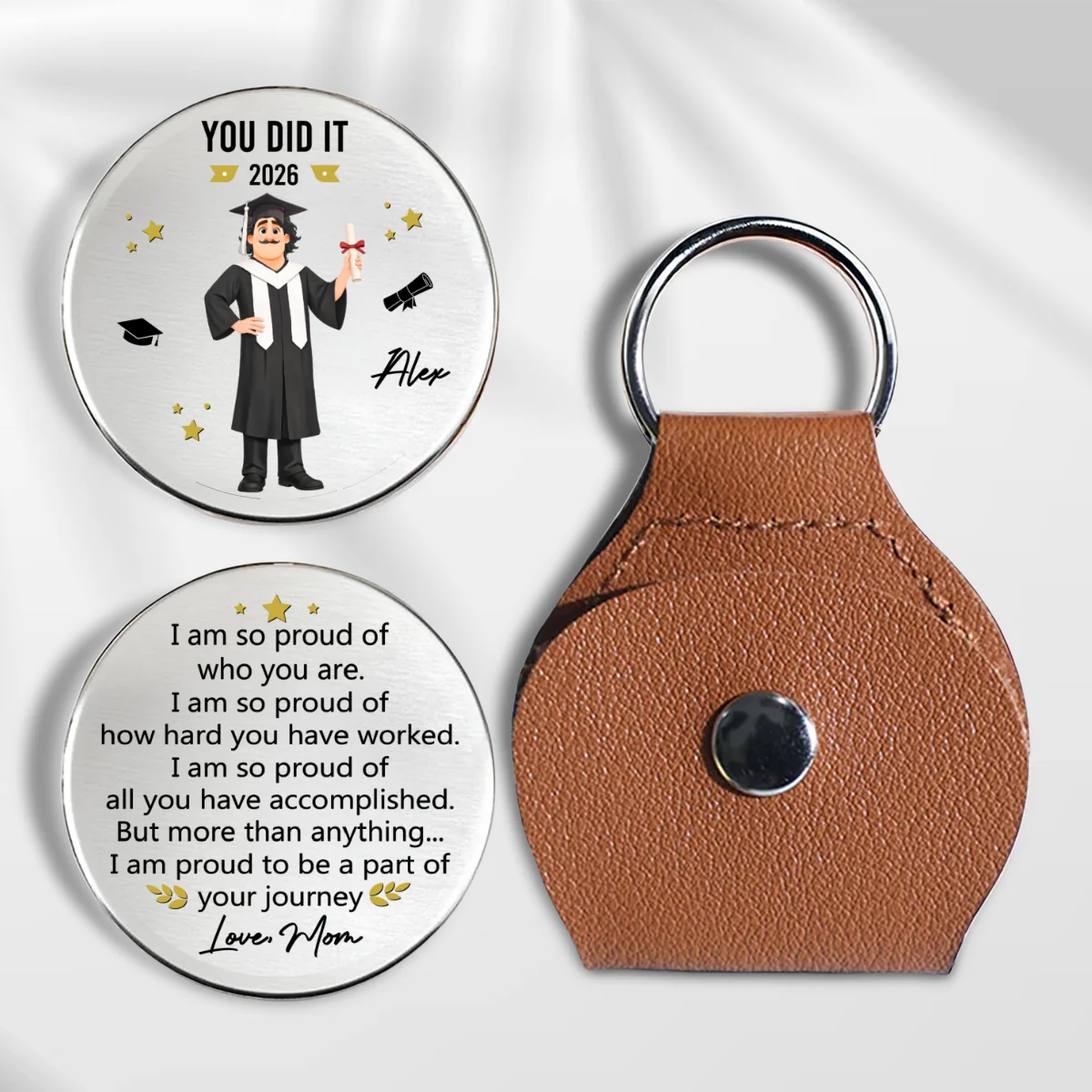 You Did It - Personalized Custom Pocket Hug - Image 7
