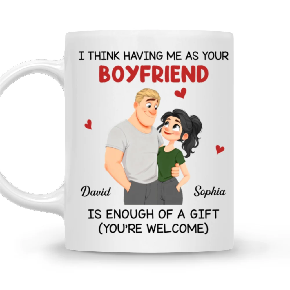 Your Gift Is Me Today - Personalized Custom Coffee Mug - Image 7
