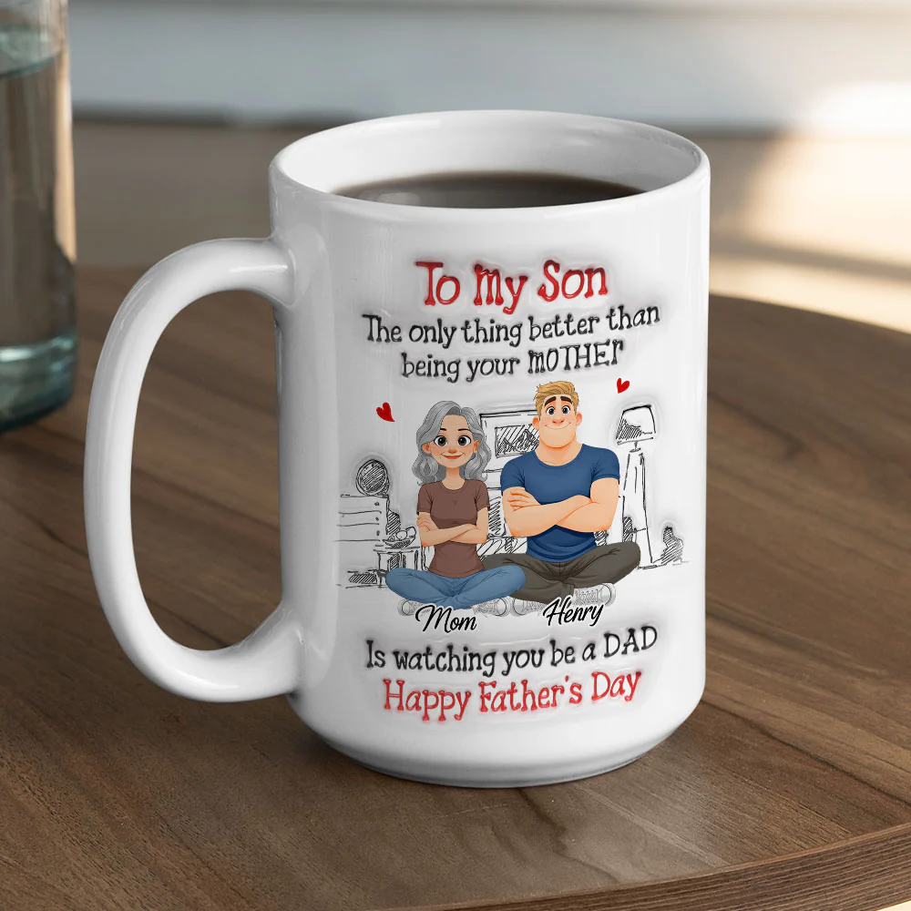 Your Special Day Is Coming - Personalized Custom 3D Inflated Effect Mug - Image 6