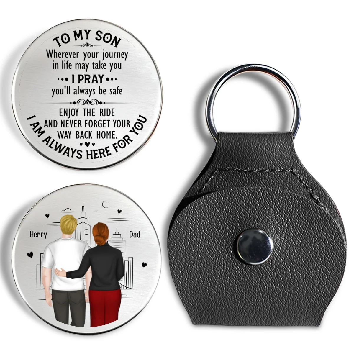 Your Way Back Home - Personalized Custom Pocket Hug - Image 7