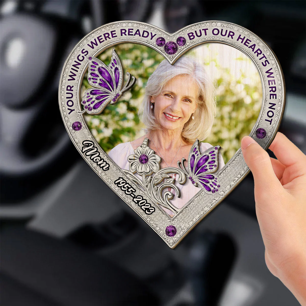 Your Wings Custom Photo 2 - Personalized Custom Car Visor Clip - Image 6