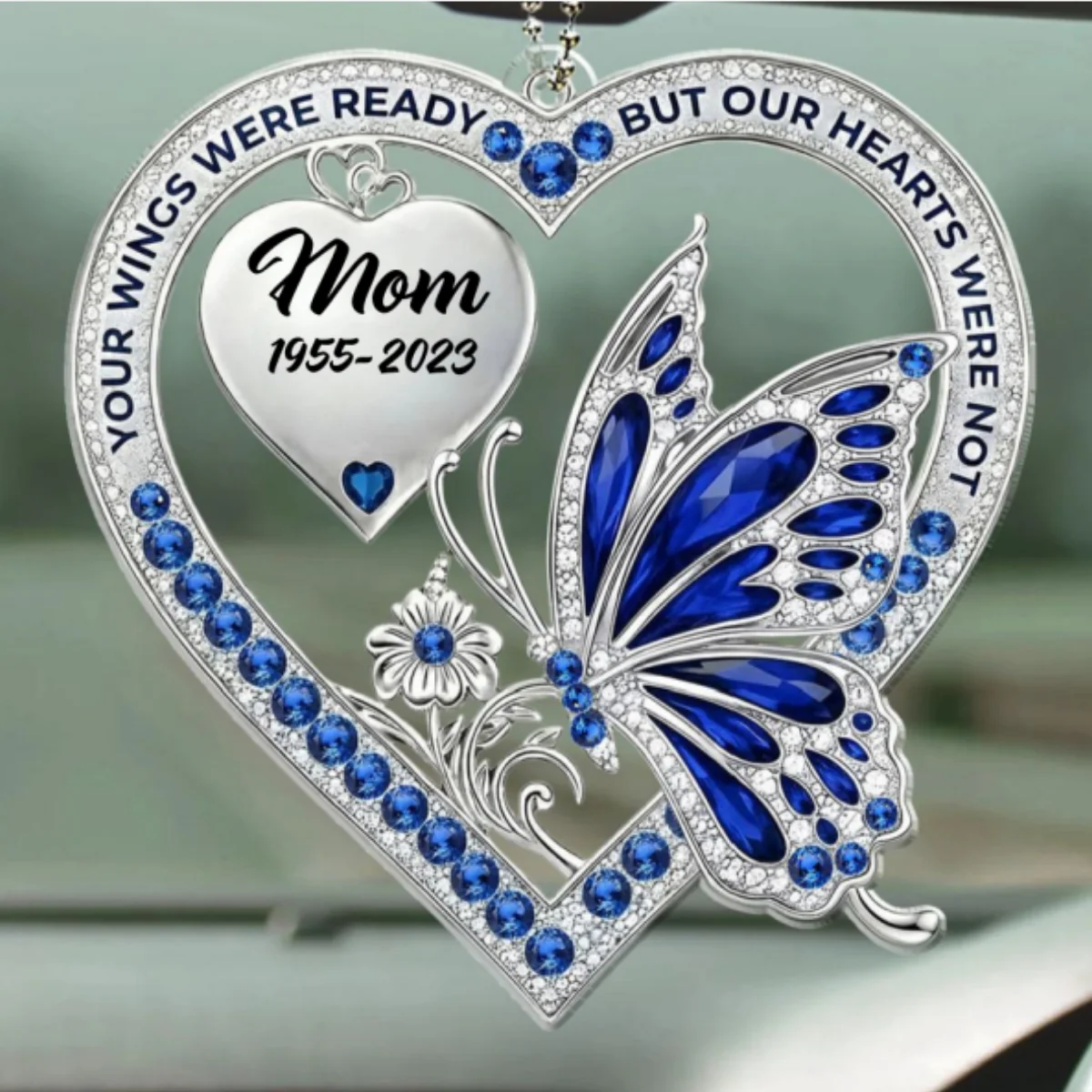 Your Wings - Personalized Custom Car Ornament - Image 5
